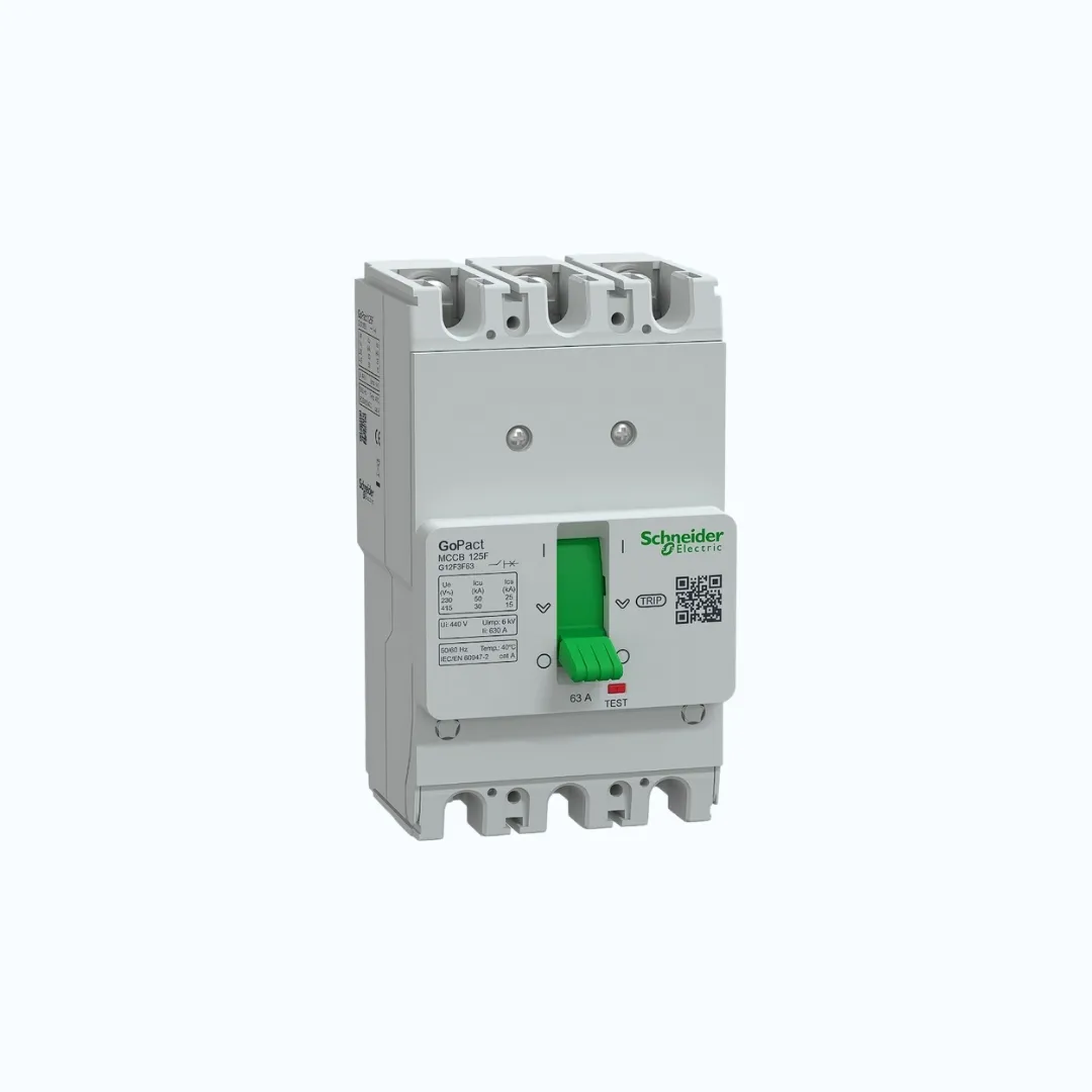 Gambar Schneider MCCB Fixed- 30 kA at 415 V AC/3P 63A-G12F3F63