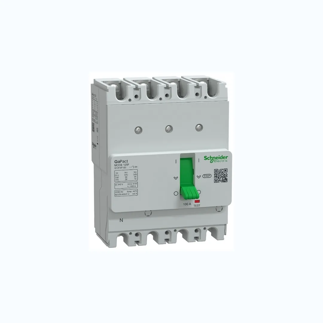 Gambar Schneider MCCB Fixed- 30 kA at 415 V AC/4P 100A-G12F4F100