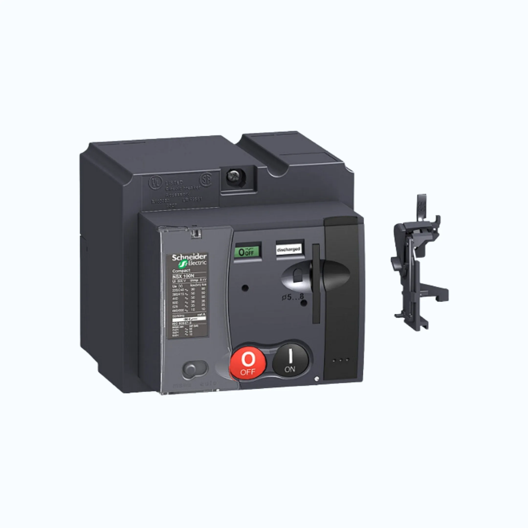 Gambar Schneider Motor Mechanism MT100/160- AC 50/60Hz-380/415- LV429435