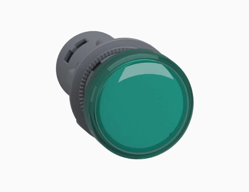 Gambar Schneider Pilot Lamp IP65 Hijau-XA2EVB3LC