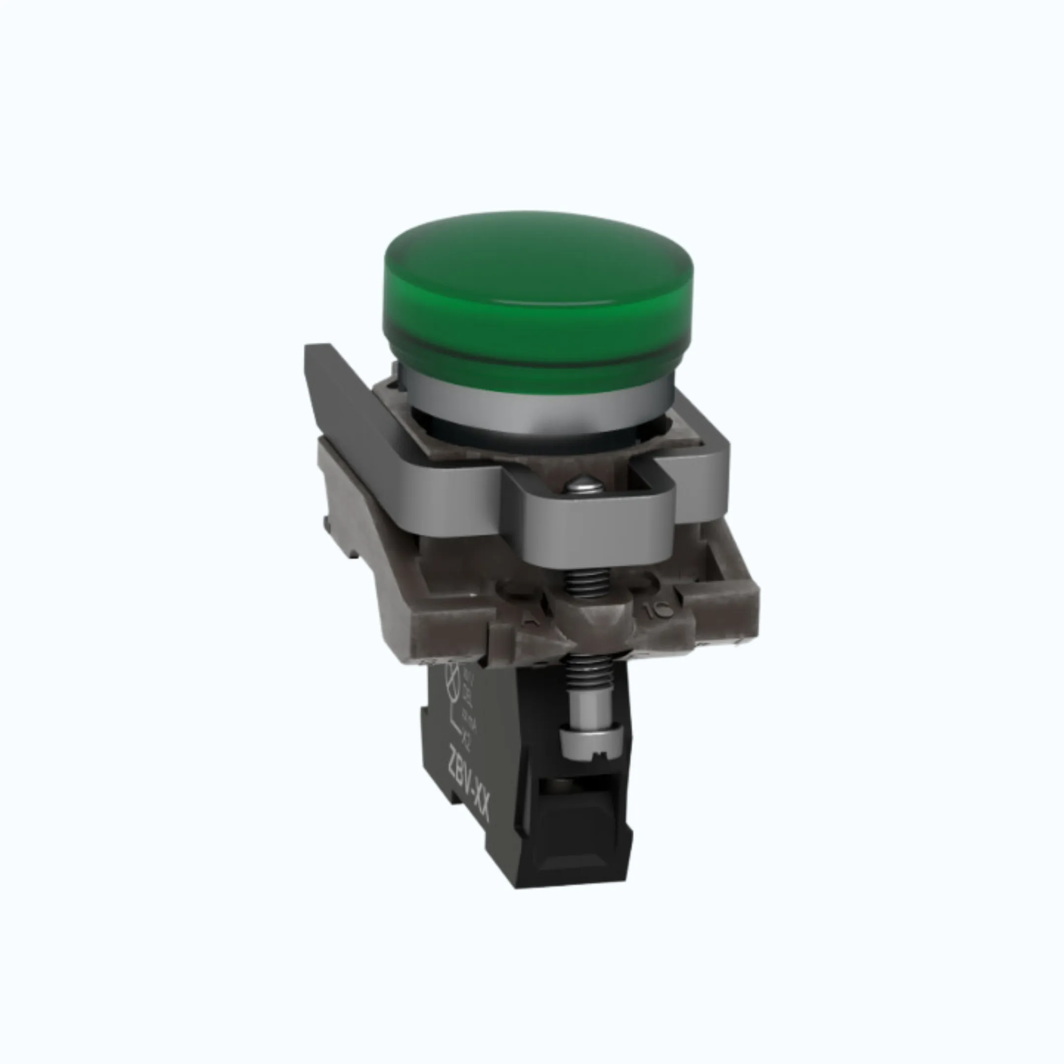 Gambar Schneider Pilot Lamp-Protected Led 230 … 240 V AC Hijau-XB4BVM3