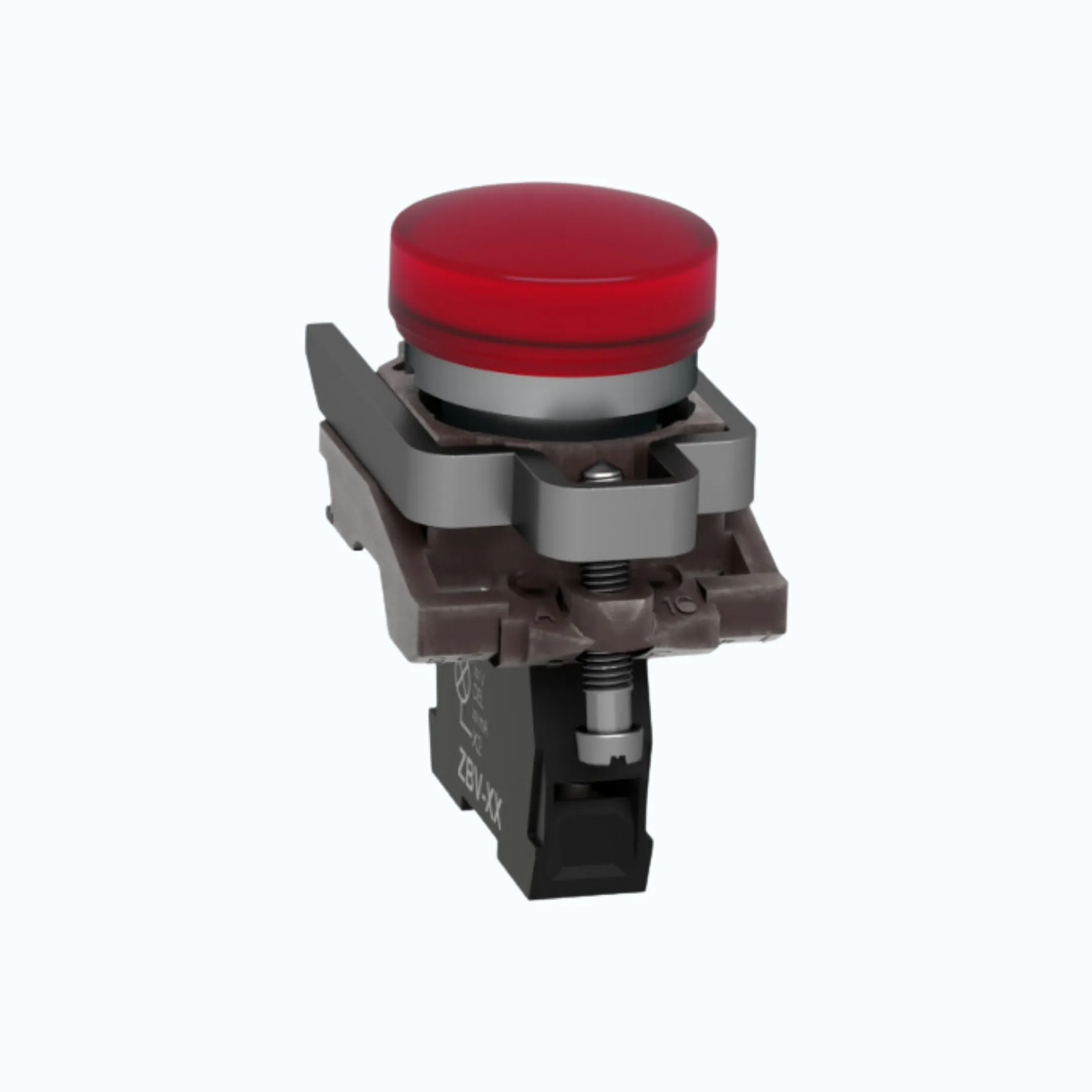 Gambar Schneider Pilot Lamp-Protected Led 230 … 240 V AC Merah-XB4BVM4