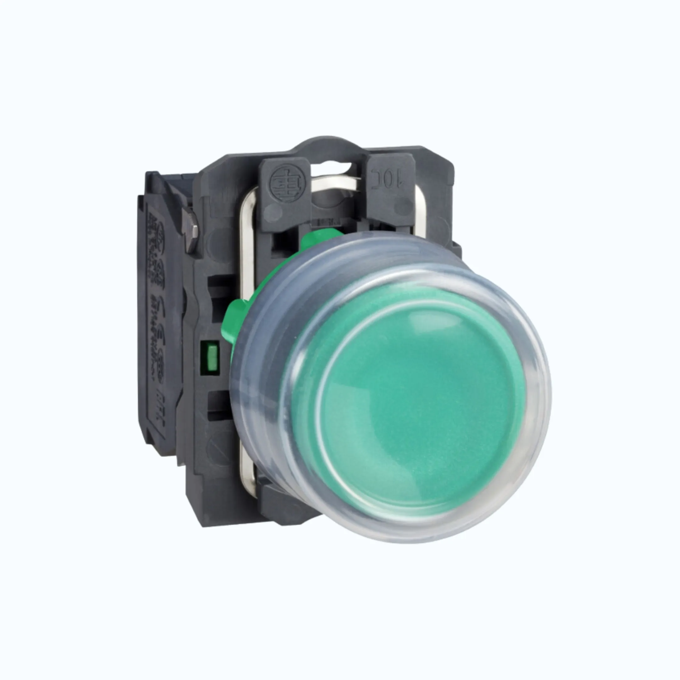 Gambar Schneider Push Button- Booted (IP 66) 1 N/O Hijau-XB5AP31