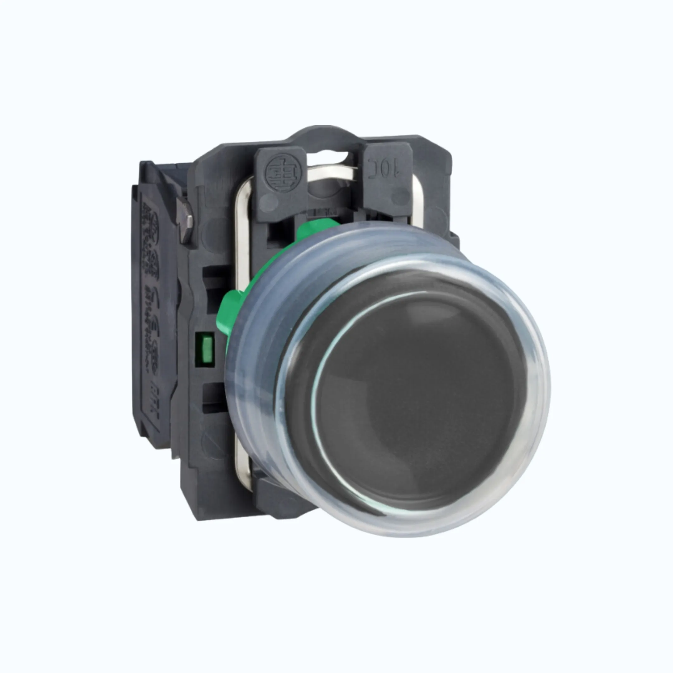 Gambar Schneider Push Button- Booted (IP 66) 1 N/O Hitam-XB5AP21