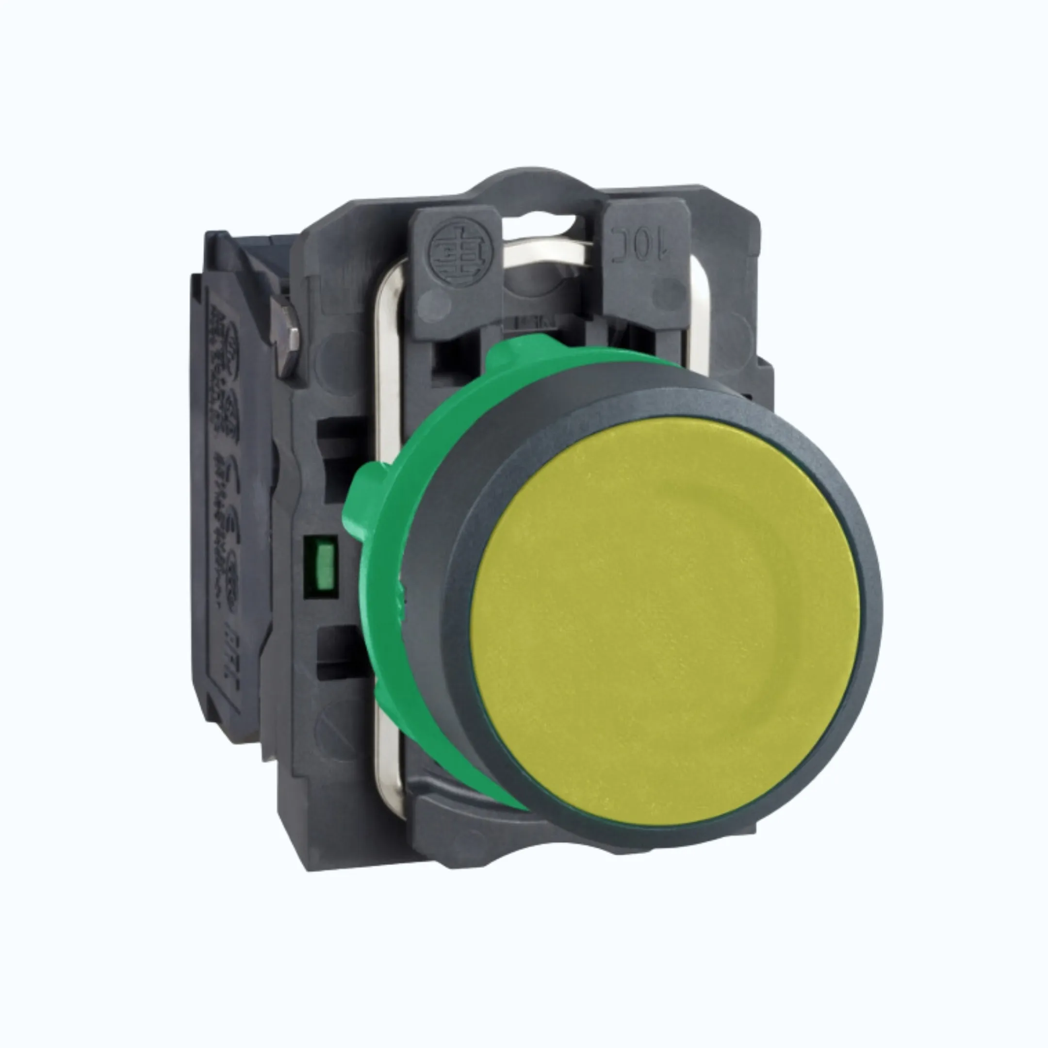 Gambar Schneider Push Button- Flush 1 N/O Kuning-XB5AA51