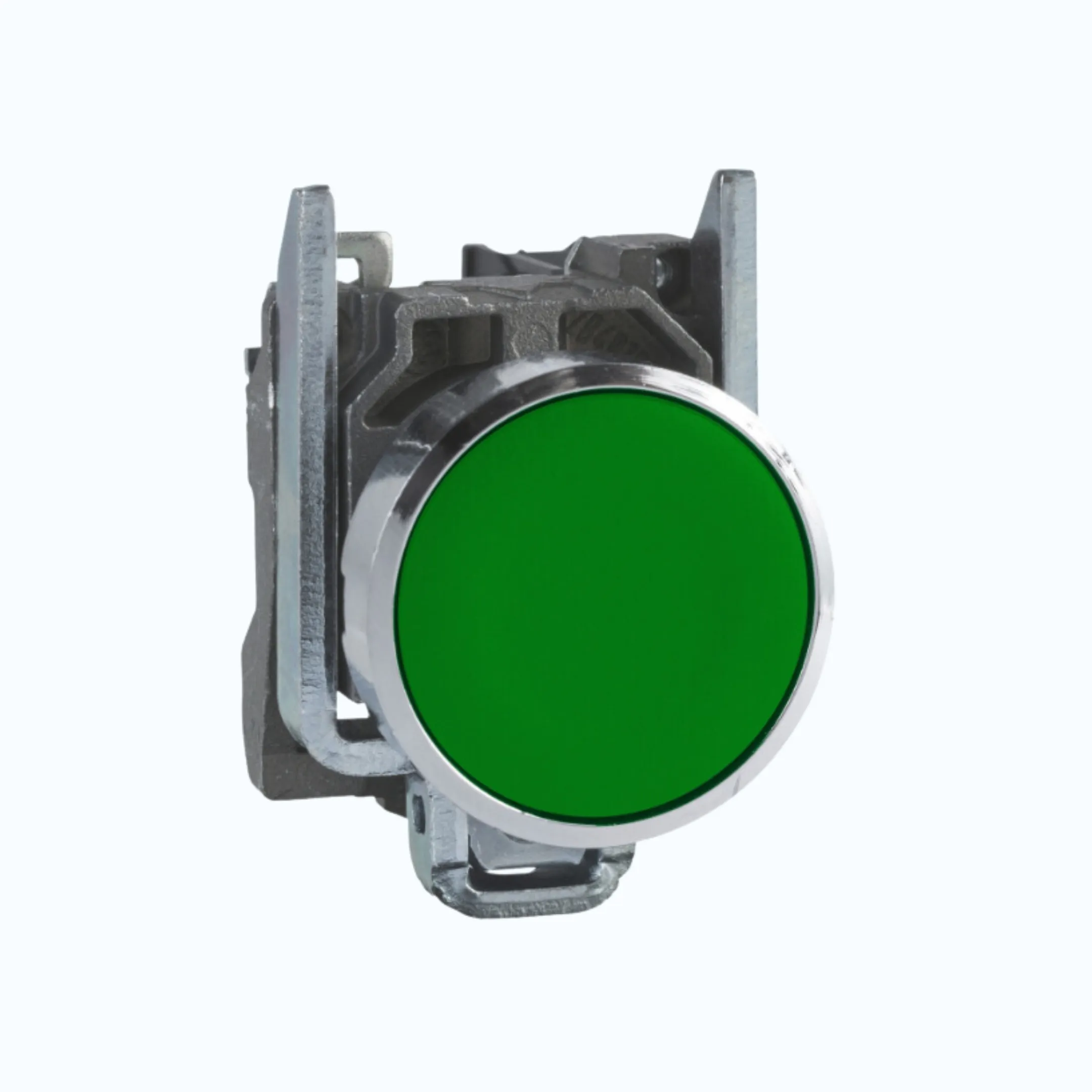 Gambar Schneider Push Button Flush 1 N/O Hijau-XB4BA31