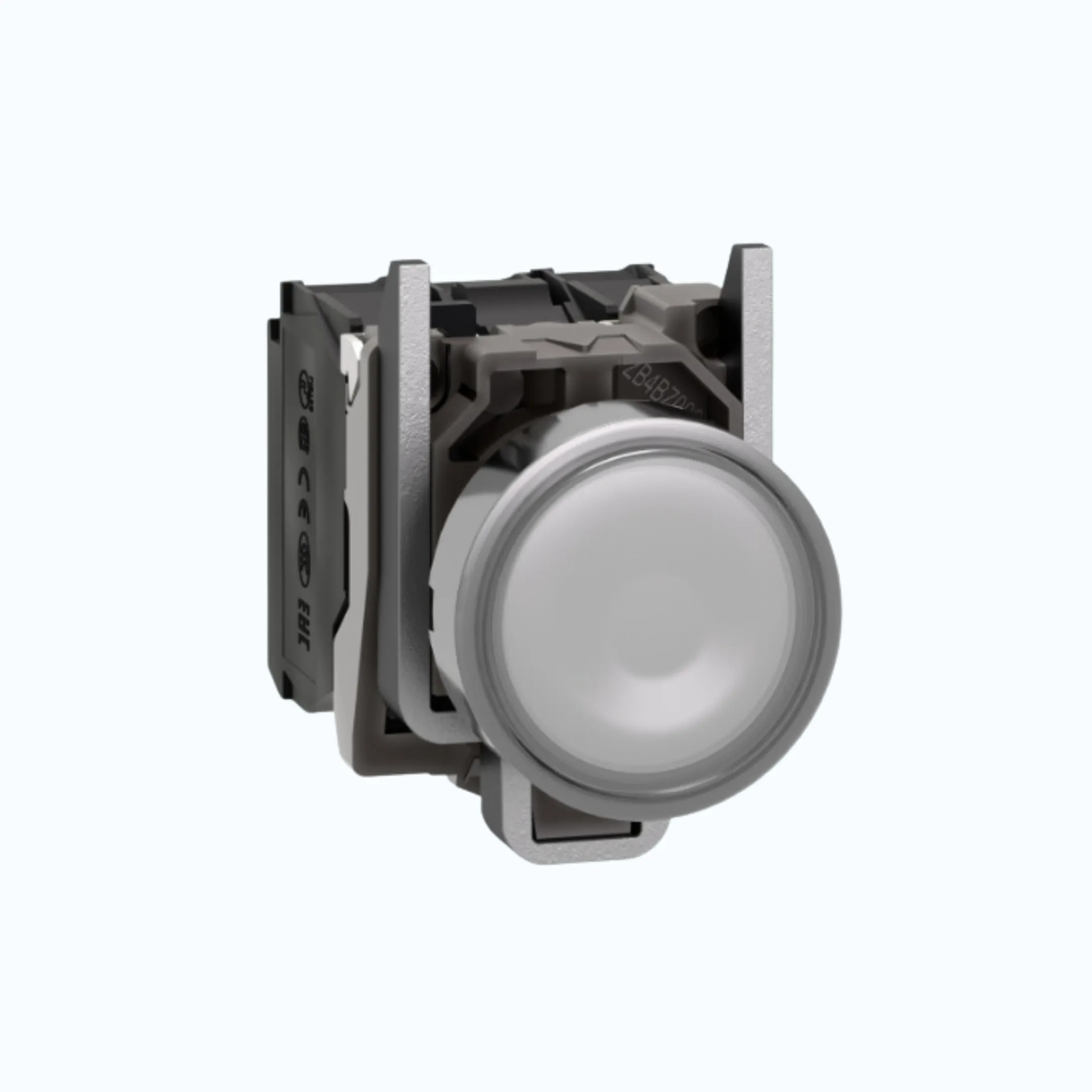 Gambar Schneider Push Button Iluminasi- 24 V AC/DC 1 N/O + 1 N/C Putih -XB4BW31B5