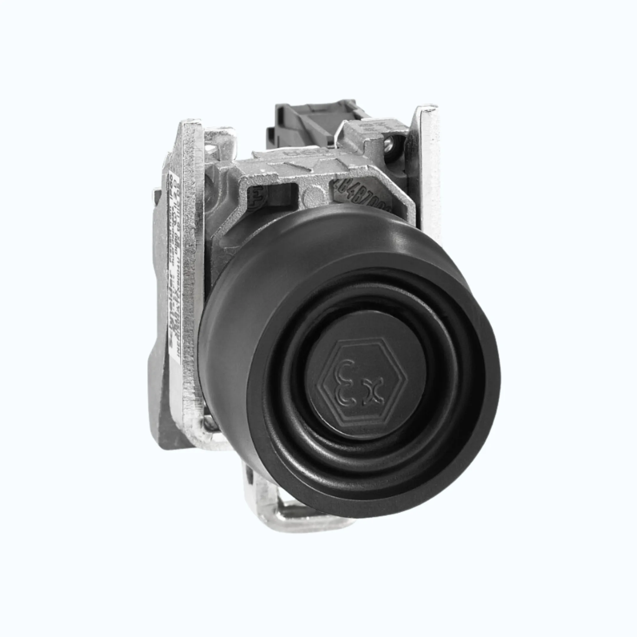 Gambar Schneider Push Button Untuk Explosive Atmosphere- 21-22 1 N/O Hitam-XB4BPS21EX
