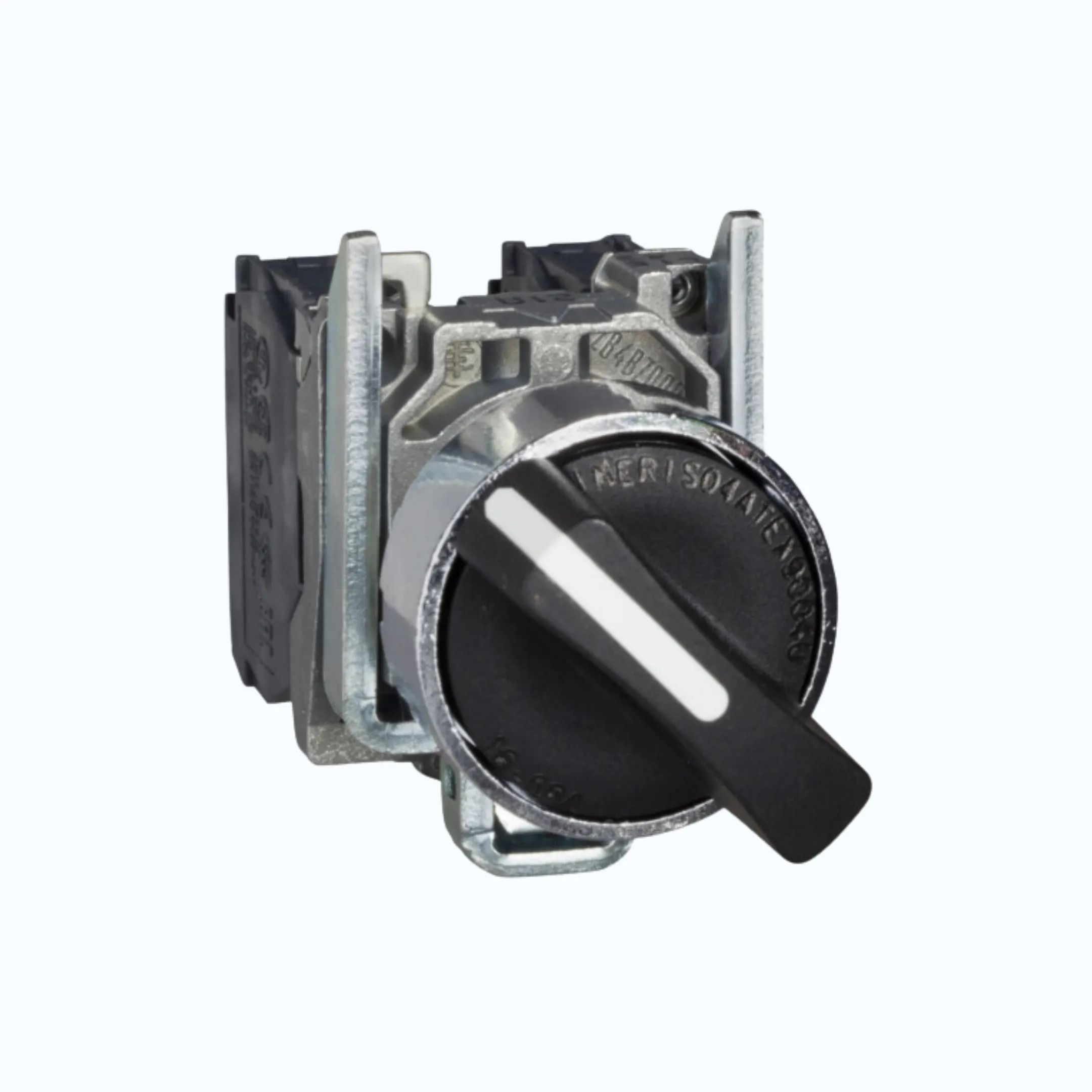 Gambar Schneider Selector Standard Handle-2 N/O Hitam-XB4BD33EX