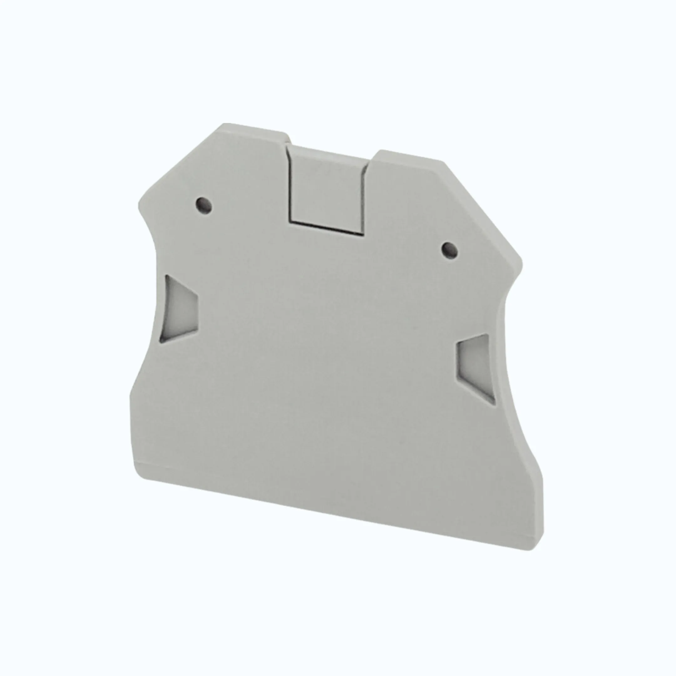 Gambar Schneider Terminal Blok 4 mm-End section-NSYTRAC22