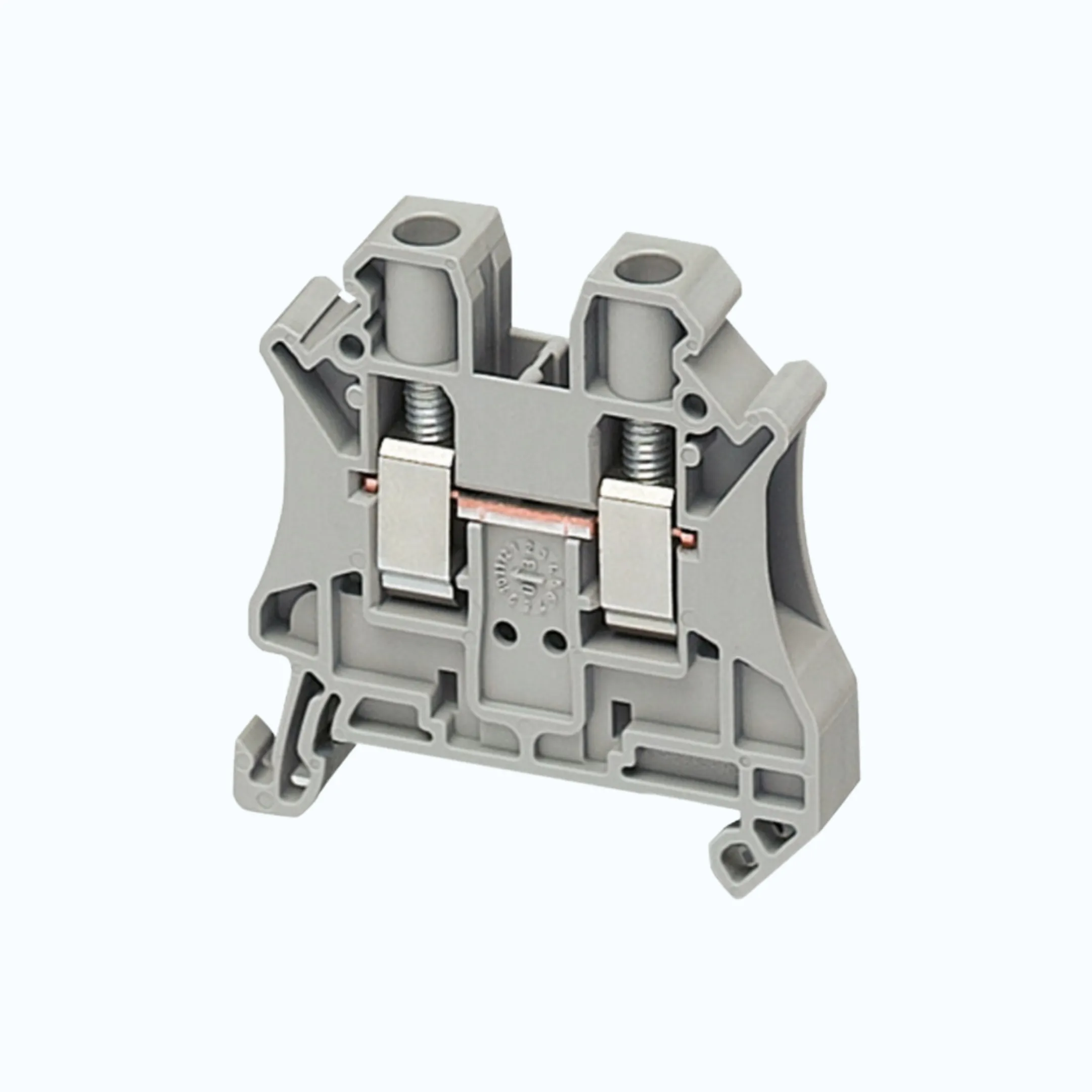 Gambar Schneider Terminal Blok 6 mm-Terminal Blok warna abu-abu-NSYTRV62