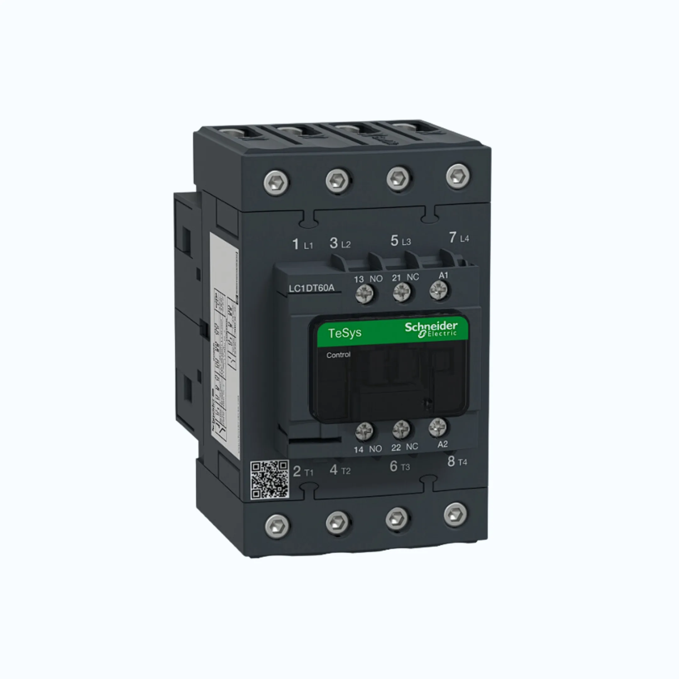 Gambar Schneider TeSys D Koneksi EverLink-80A 4 0 1 1-Koil 220 V AC-LC1DT80AM7