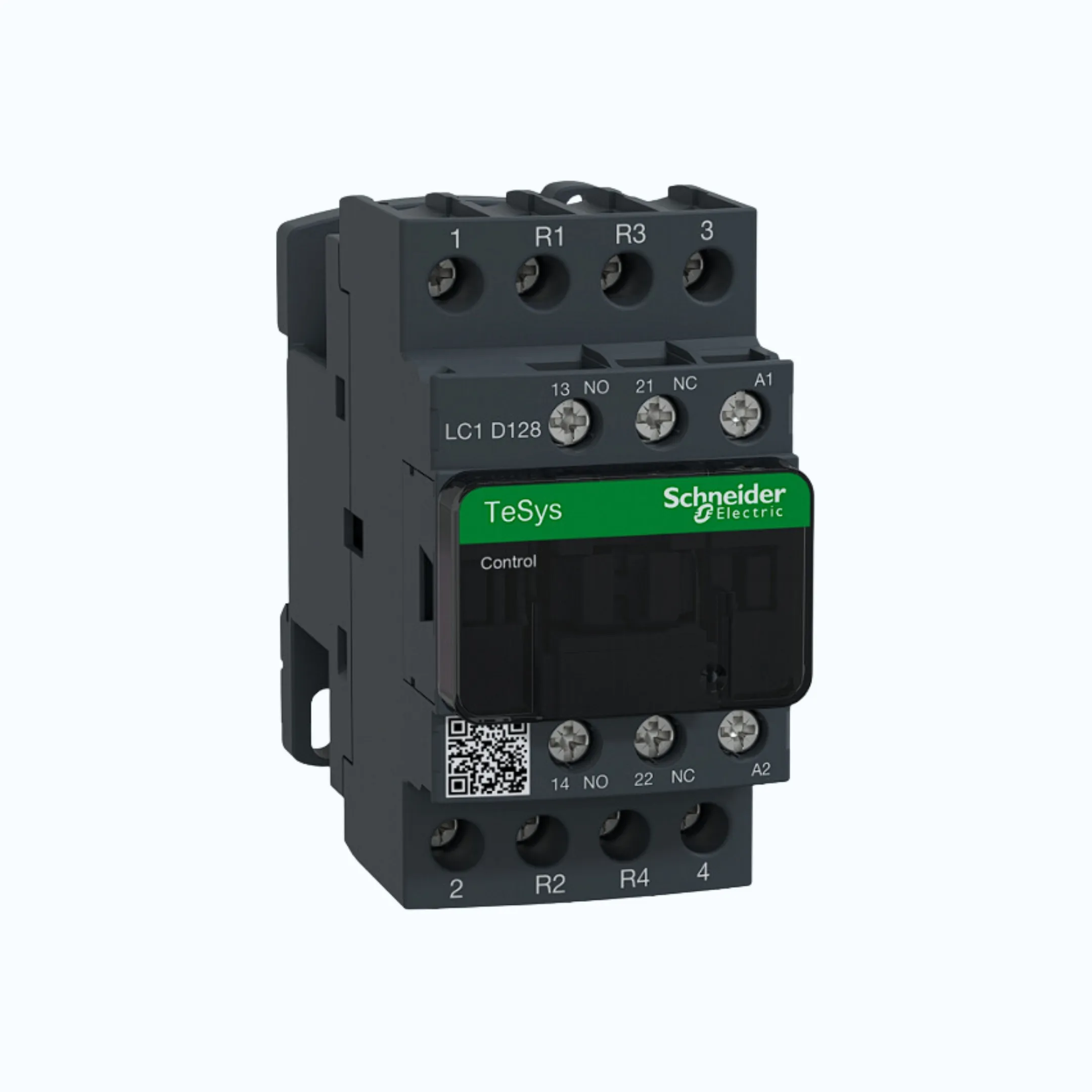 Gambar Schneider TeSys D Koneksi Standard -25A 2 2 1 1 -Koil 220 V AC-LC1D128M7