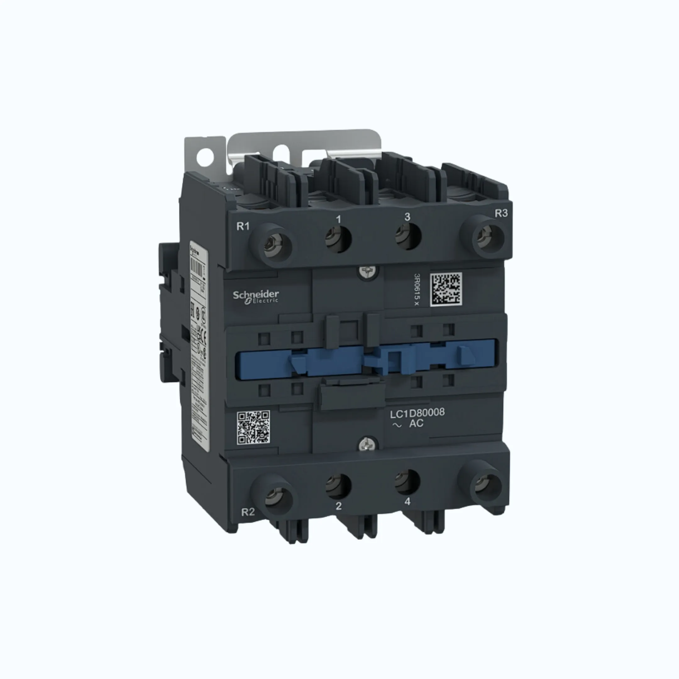 Gambar Schneider TeSys D Koneksi Standard-125A 2 2 0 0-Koil 220 V AC-LC1D80008M7