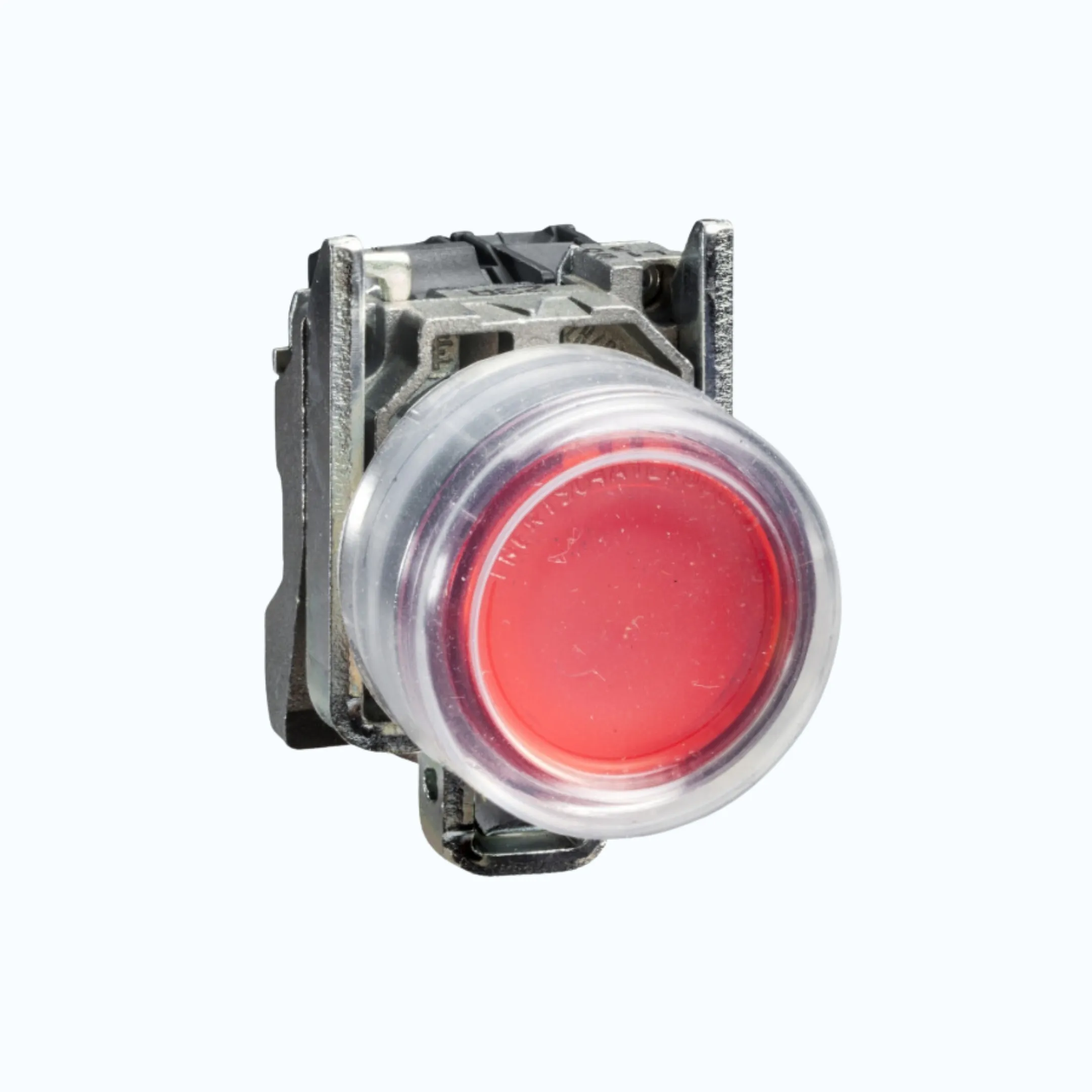 Gambar Schneider Tombol Iluminasi Untuk Explosive Atmosphere-24V AC/DC 21-22 1 N/O Merah-XB4BP483B5EX