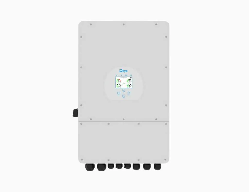 Gambar DEYE - Inverter - Three Phase 12kW, 48V, 2MPPT, WIFI plug - Hybrid