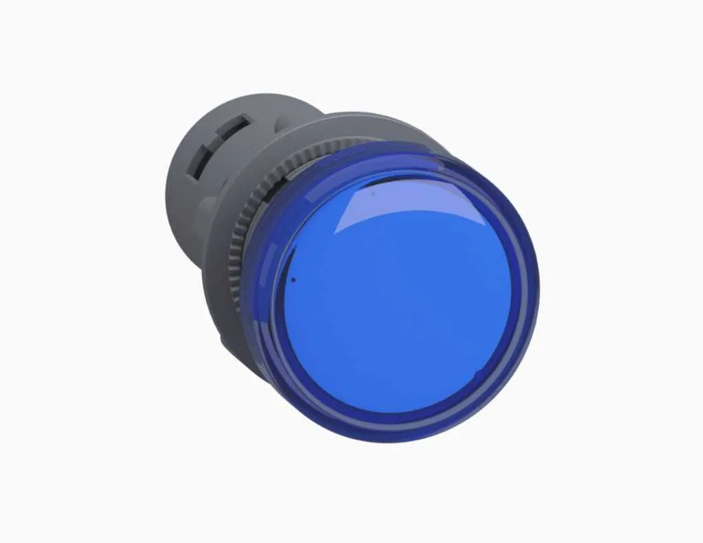 Gambar Schneider Pilot Lamp IP65 Biru-XA2EVB6LC