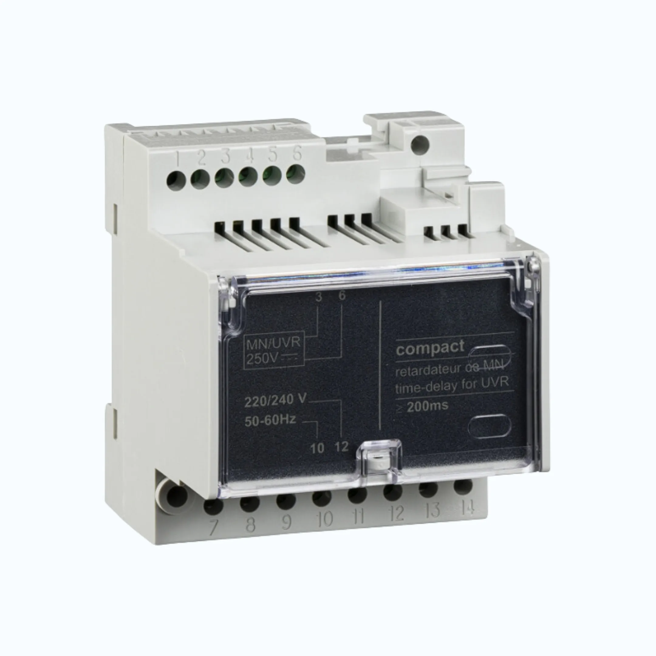 Gambar Schneider Voltage Release -MN 220/240 VAC dengan tunda waktu (Untuk MN 250 V DC LV429414) LV429427
