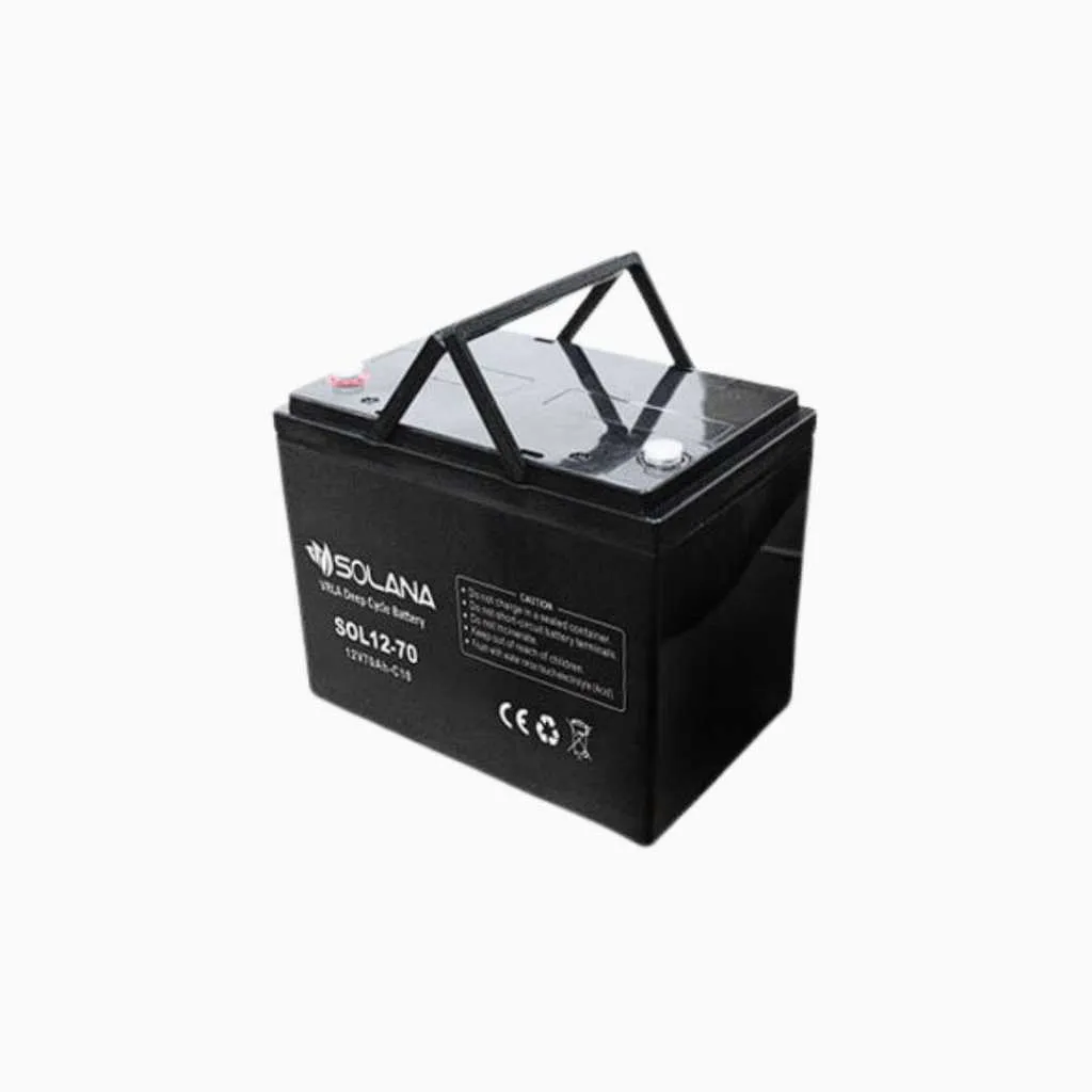 Gambar SOLANA - Battery - VRLA - 70AH - 12 Volt