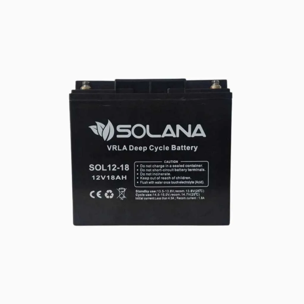 Gambar Solana Battery VRLA 50AH 12 Volt