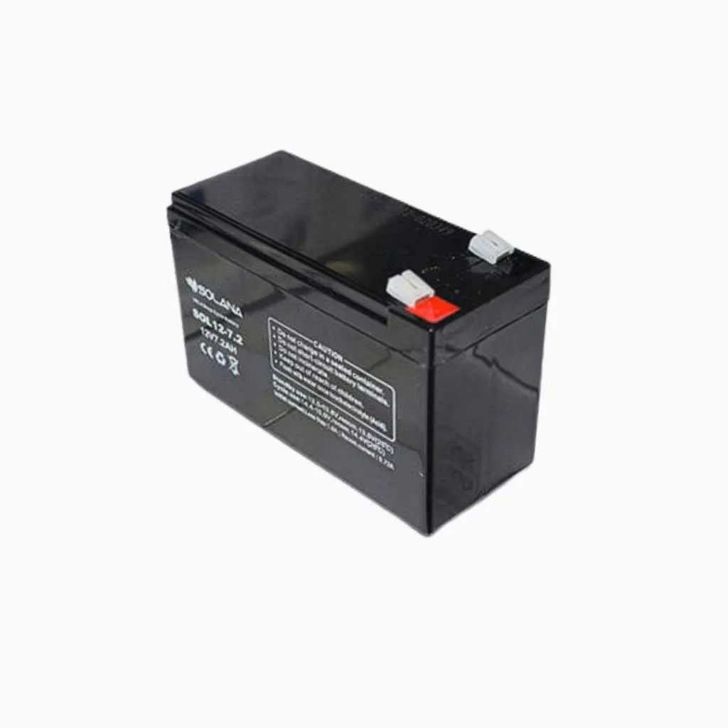 Gambar SOLANA - Battery - VRLA - 7.2AH - 12 Volt