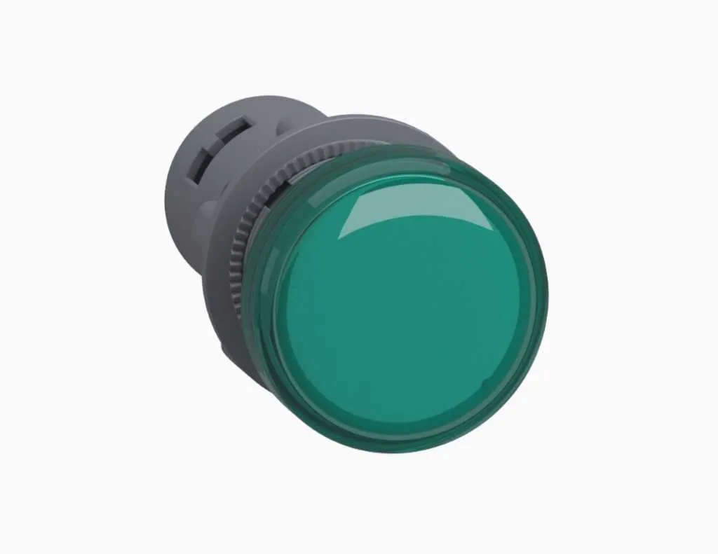 Gambar Schneider Pilot Lamp IP65 Hijau-XA2EVF3LC