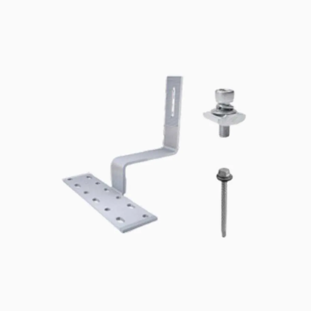 Gambar So Easy Tile Hook T4-156.5 + 3 Pieces Hex Flange Self Tapping Screw ST6.3*80 +EPDM