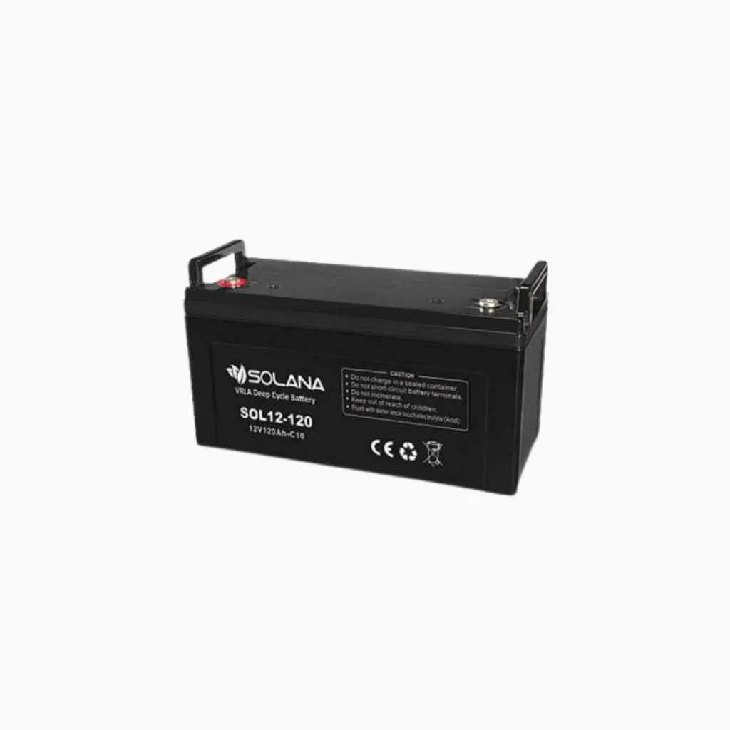 Gambar SOLANA - Battery - VRLA - 120AH - C10 - 12 Volt