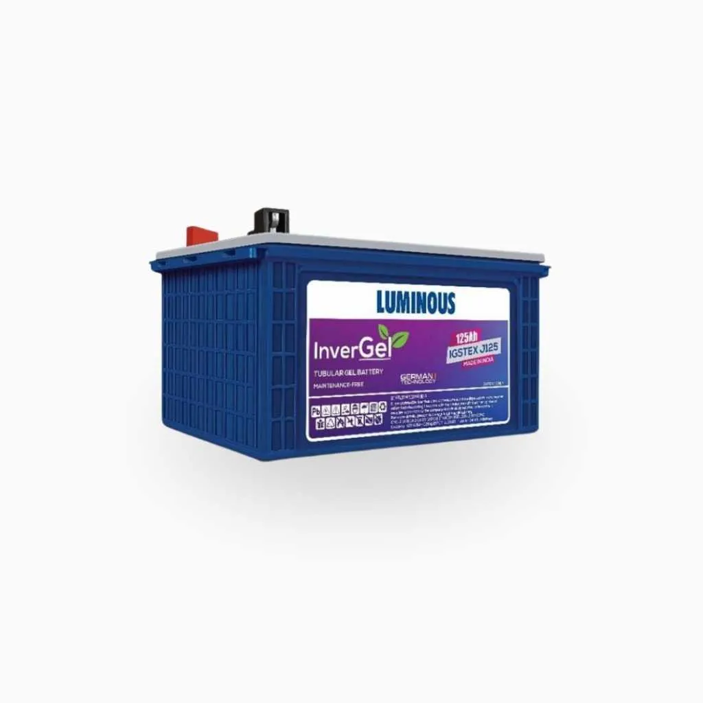Gambar LUMINOUS - Inverter - Battery Tubular Gel 125AH 12 Volt