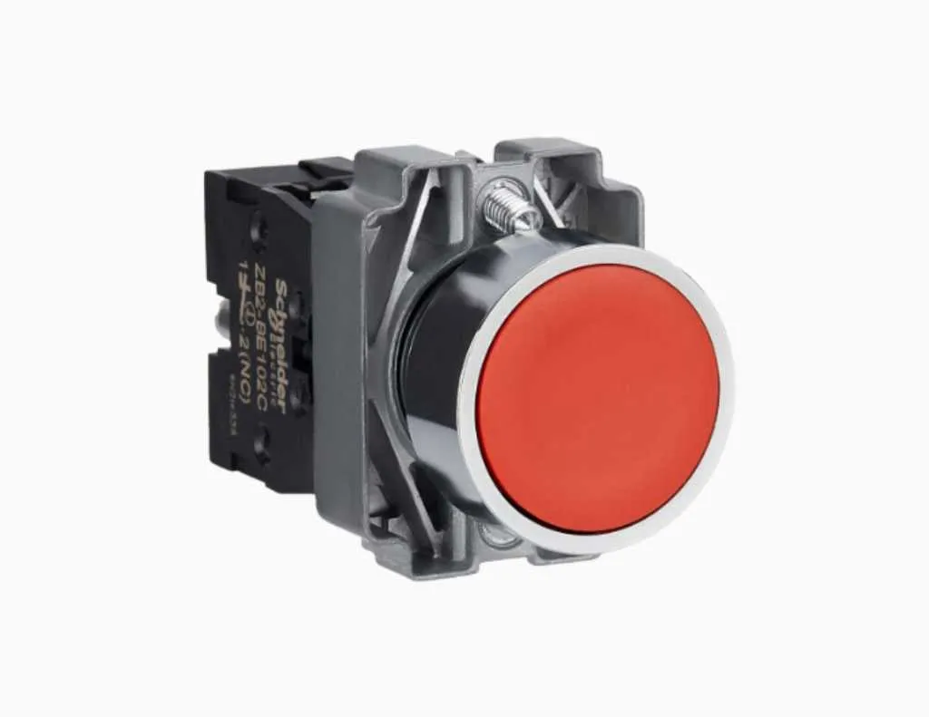 Gambar Schneider Modular Push Button IP65 Merah-XB2BA42C