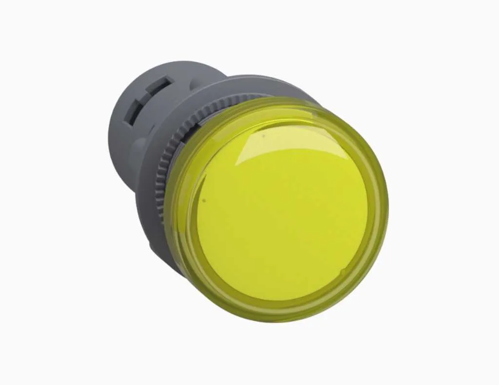 Gambar Schneider Pilot Lamp IP65 Kuning-XA2EVB8LC